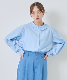 Kelen（ケレン）の「「KELEN / ケレン」フリル衿デザインブラウス（シャツ/ブラウス）」