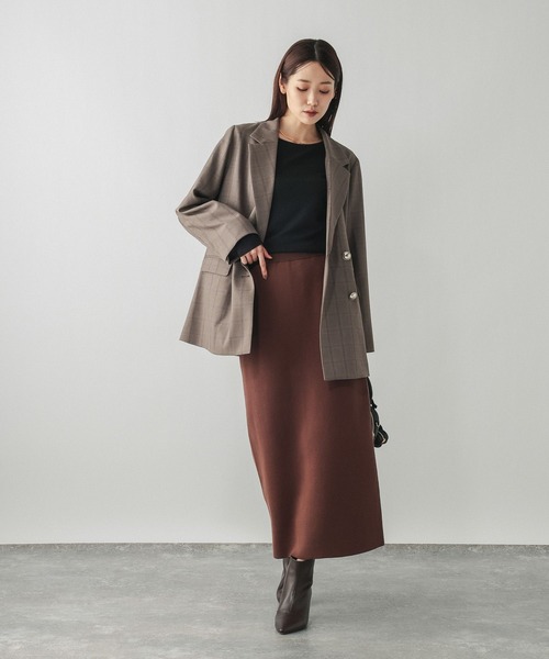 GLOBAL WORK(グローバルワーク)の「Fffit エフィット/リブボートネック長袖T/612403(Tシャツ/カットソー・レディース・ホワイト/ブラック/ブラウン系その他6・MEDIUM/LARGE/SMALL/X-LARGE)」の9枚目の写真