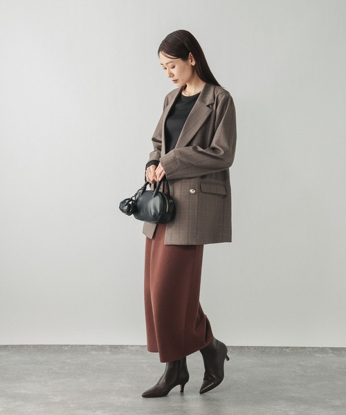 GLOBAL WORK(グローバルワーク)の「Fffit エフィット/リブボートネック長袖T/612403(Tシャツ/カットソー・レディース・ホワイト/ブラック/ブラウン系その他6・MEDIUM/LARGE/SMALL/X-LARGE)」の10枚目の写真