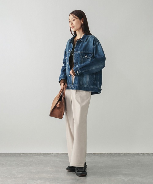 GLOBAL WORK(グローバルワーク)の「Fffit エフィット/リブボートネック長袖T/612403(Tシャツ/カットソー・レディース・ホワイト/ブラック/ブラウン系その他6・MEDIUM/LARGE/SMALL/X-LARGE)」の14枚目の写真
