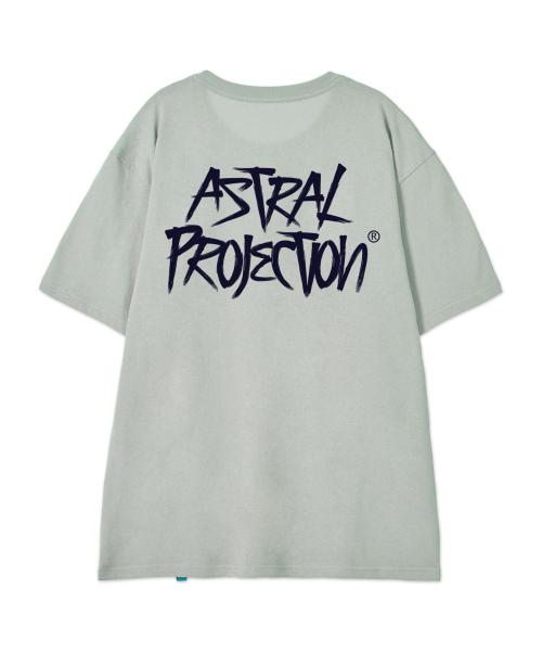 ASTRAL PROJECTION（アストラルプロジェクション）の「[グラフィティ]コットンルーズフィット半袖Tシャツ_ダスティミント（Tシャツ/カットソー・メンズ・その他・LARGE/MEDIUM/X-LARGE/XX-LARGE）」の3枚目の写真