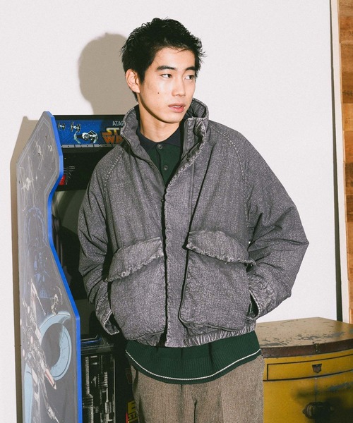 ニコアンド　prince be with M 別注　配色ブルゾン ニコアンド prince be with M 別注 配色ブルゾン ニコアンド prince be