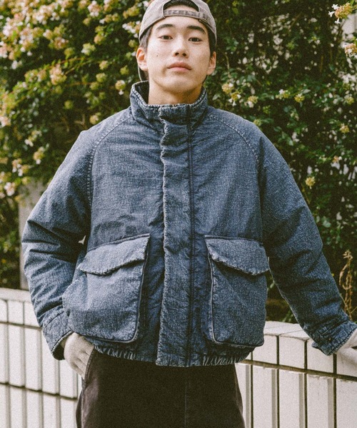 セール】ナイロンケミカルブリーチブルゾン（ブルゾン）｜niko and