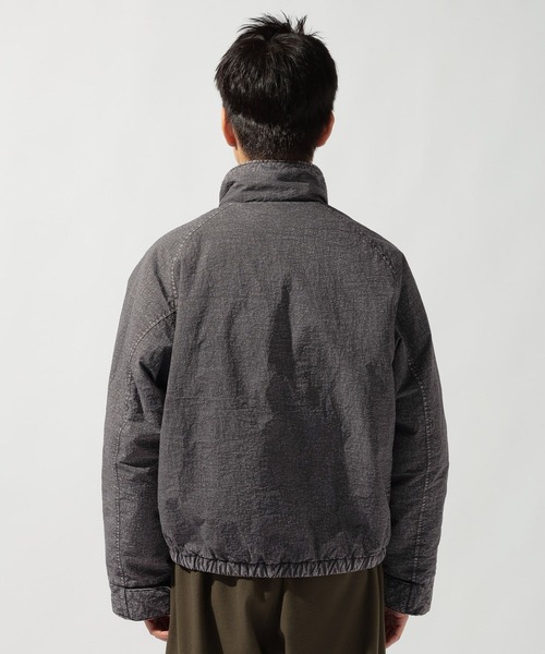 niko and...（ニコアンド）の「ナイロンケミカルブリーチブルゾン（ブルゾン・メンズ・グレー/ネイビー・MEDIUM/LARGE）」の7枚目の写真