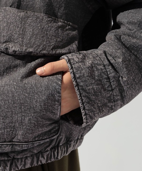 niko and...（ニコアンド）の「ナイロンケミカルブリーチブルゾン（ブルゾン・メンズ・グレー/ネイビー・MEDIUM/LARGE）」の12枚目の写真