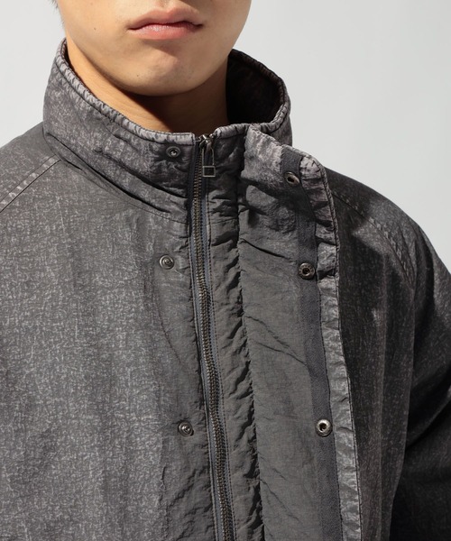 niko and...（ニコアンド）の「ナイロンケミカルブリーチブルゾン（ブルゾン・メンズ・グレー/ネイビー・MEDIUM/LARGE）」の13枚目の写真