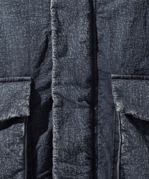 niko and...（ニコアンド）の「ナイロンケミカルブリーチブルゾン（ブルゾン・メンズ・グレー/ネイビー・MEDIUM/LARGE）」の17枚目の写真