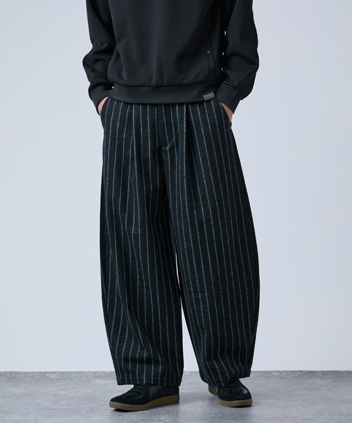 セール】RED KAP別注 ウールライク バレルレッグワイドスラックス