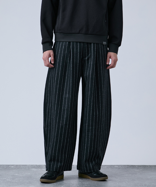 セール】RED KAP別注 ウールライク バレルレッグワイドスラックス