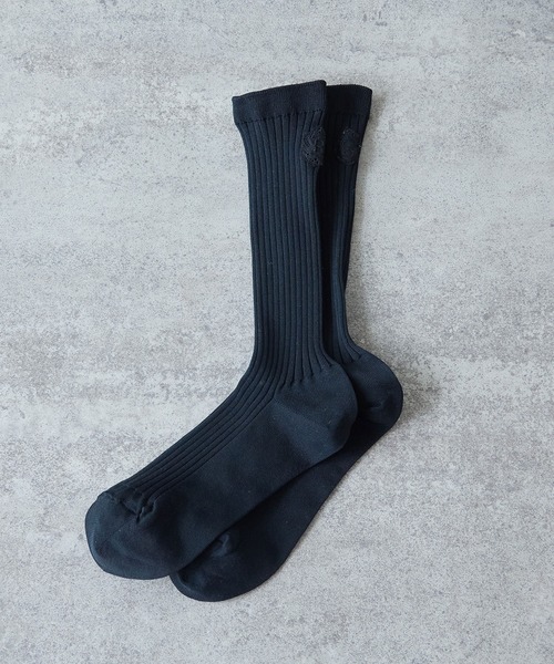 bulle de savon（ビュルデサボン）の「lace motif rib socks（ソックス/靴下・レディース・ホワイト・FREE）」の8枚目の写真