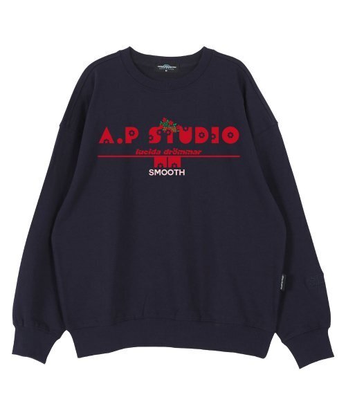 ASTRAL PROJECTION(アストラルプロジェクション)の「ルシダ ドロマ オーバーサイズ ドロップショルダー スウェット_ネイビー(スウェット・メンズ・その他・XX-LARGE/LARGE/X-LARGE)」の1枚目の写真