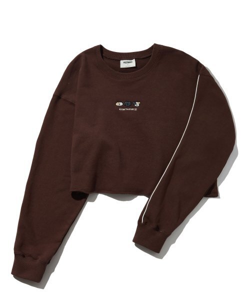 PIECEMAKER(ピースメーカー)の「EWP FAMILY LINE SWEAT LS (BROWN)(スウェット・レディース・その他・FREE)」の3枚目の写真