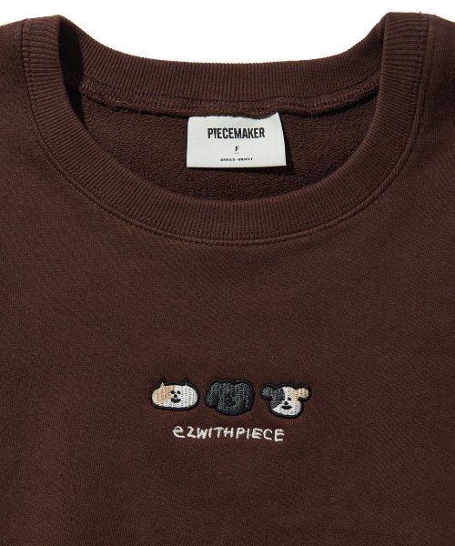 PIECEMAKER(ピースメーカー)の「EWP FAMILY LINE SWEAT LS (BROWN)(スウェット・レディース・その他・FREE)」の4枚目の写真