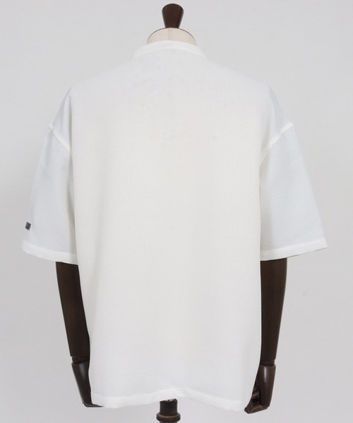 felkod(フィルコッド)の「mhs2478-Linen Like Fabric Key Neck Pullover Shirts プルオーバーシャツ(F26S170)(シャツ/ブラウス・メンズ・ホワイト/グレイッシュベージュ・S/M/L)」の15枚目の写真
