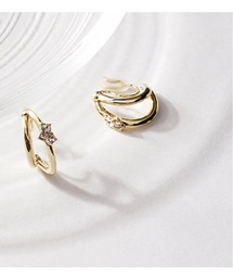 itam（アイタム）の「【itam】アイタム/ ツインシリーズ メタル×ストーン ノンホールピアス（イヤリング）」