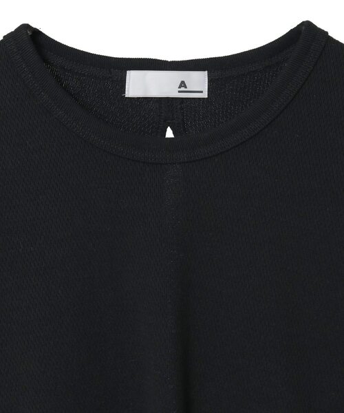 A_（エース）の「【A_/エース】バックツイストデザインクルーネックカットソー（Tシャツ/カットソー・レディース・ブラック/オフホワイト・FREE）」の22枚目の写真