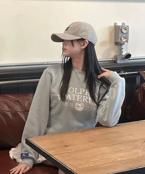 DOLPHIN WAVE APPAREL(ドルフィンウェーブアパレル)の「ドルフィンウォータリングエッセンシャル裏起毛スウェットシャツブルー(スウェット・メンズ・その他・X-LARGE/MEDIUM/LARGE)」の21枚目の写真