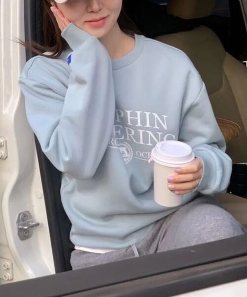 DOLPHIN WAVE APPAREL(ドルフィンウェーブアパレル)の「ドルフィンウォータリングエッセンシャル裏起毛スウェットシャツブルー(スウェット・メンズ・その他・X-LARGE/MEDIUM/LARGE)」の20枚目の写真