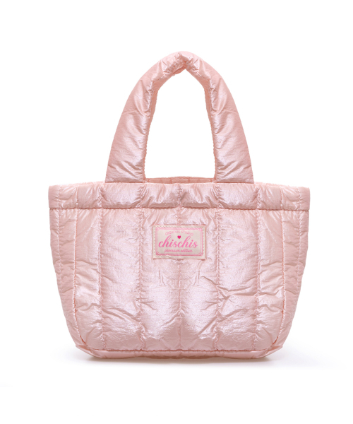 CHISCHIS（チス チス）の「CHISCHIS PADDING BAG - PINK（トートバッグ・レディース・その他・FREE）」の3枚目の写真