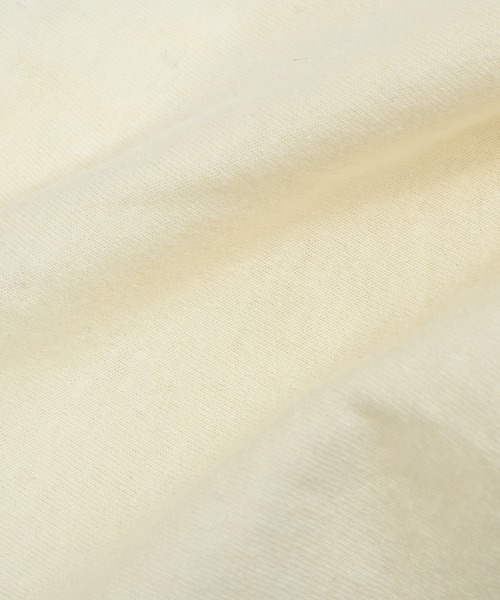 MARKEY'S(マーキーズ)の「ソデリブビッグロンT/前後プリント(Tシャツ/カットソー・キッズ・ライトピンク/アイボリー/オフホワイト/杢グレー・90/100/110/120/130/140/150)」の7枚目の写真