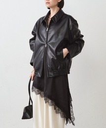 LOUNGEDRESS | サテンレースアシメキャミ(シャツ/ブラウス)