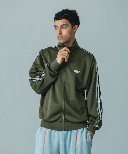 SILAS（サイラス）の「【UK COLLECTION】LOGO TRACK JACKET（ジャージ・メンズ・ネイビー/レッド/グリーン・S/L/M）」の2枚目の写真