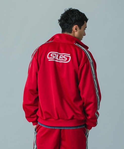 SILAS（サイラス）の「【UK COLLECTION】LOGO TRACK JACKET（ジャージ・メンズ・ネイビー/レッド/グリーン・S/L/M）」の13枚目の写真