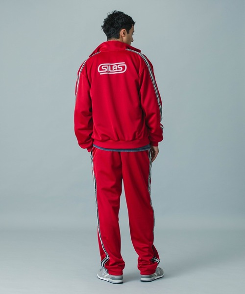 SILAS（サイラス）の「【UK COLLECTION】LOGO TRACK JACKET（ジャージ・メンズ・ネイビー/レッド/グリーン・S/L/M）」の15枚目の写真