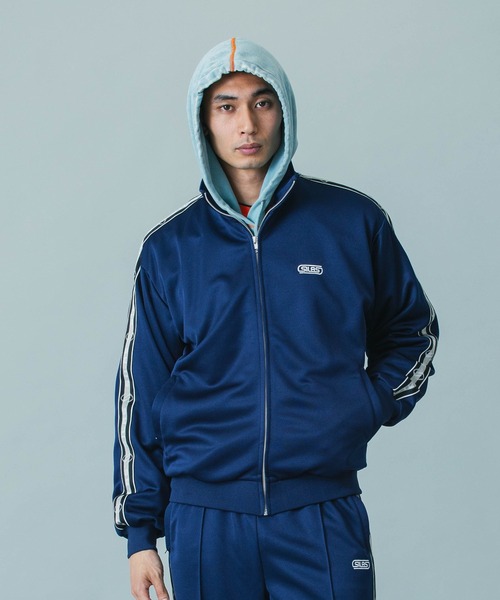 SILAS（サイラス）の「【UK COLLECTION】LOGO TRACK JACKET（ジャージ・メンズ・ネイビー/レッド/グリーン・S/L/M）」の19枚目の写真