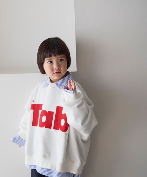 LOWRYS FARM(ローリーズファーム)の「PCショートウラケ 636471(スウェット・キッズ・グレー/オフホワイト/ブラック・110cm/150cm/130cm)」の6枚目の写真