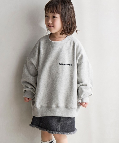LOWRYS FARM(ローリーズファーム)の「PCショートウラケ 636471(スウェット・キッズ・グレー/オフホワイト/ブラック・110cm/150cm/130cm)」の16枚目の写真