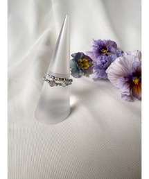 【marumusubi】glass beads ring(MA)