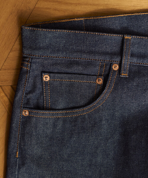 FREAK'S STORE(フリークスストア)の「【日本製】JAPAN DENIM WIDE 5PKT PANTS/ジャパンデニム ワイドパンツ(デニムパンツ・メンズ・その他7・34/32/30)」の4枚目の写真