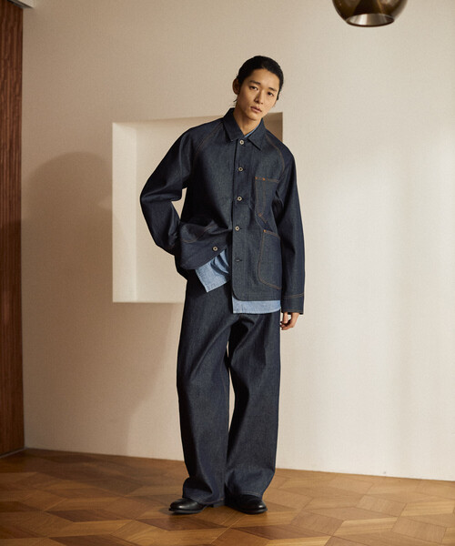 日本製】JAPAN DENIM WIDE 5PKT PANTS/ジャパンデニム ワイドパンツ