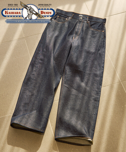 FREAK'S STORE(フリークスストア)の「【日本製】JAPAN DENIM WIDE 5PKT PANTS/ジャパンデニム ワイドパンツ(デニムパンツ・メンズ・その他7・34/32/30)」の20枚目の写真