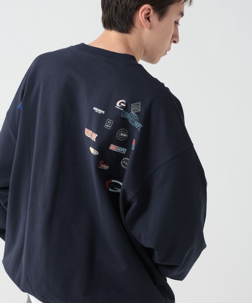 GEORGE'S(ジョージズ)の「インレイグラフィックスウェット(スウェット・メンズ・オフホワイト/ネイビー・MEDIUM/LARGE)」の21枚目の写真