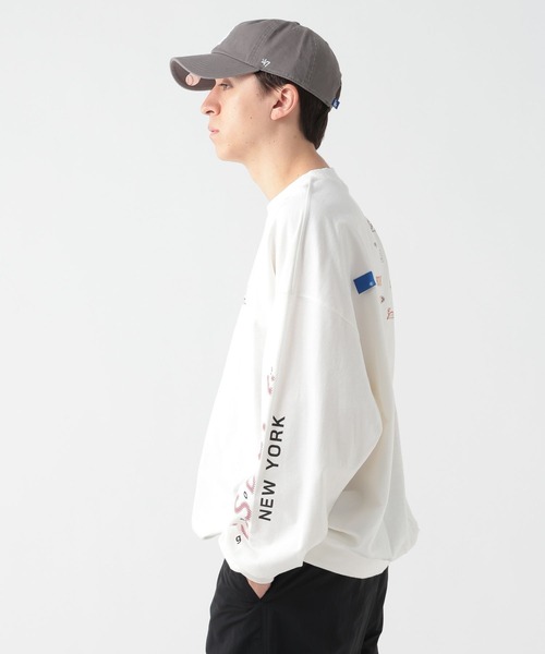 GEORGE'S(ジョージズ)の「インレイグラフィックスウェット(スウェット・メンズ・オフホワイト/ネイビー・MEDIUM/LARGE)」の11枚目の写真