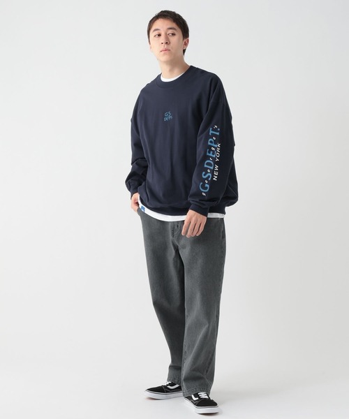 GEORGE'S(ジョージズ)の「インレイグラフィックスウェット(スウェット・メンズ・オフホワイト/ネイビー・MEDIUM/LARGE)」の13枚目の写真