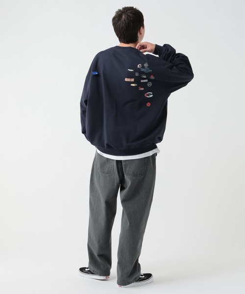 GEORGE'S(ジョージズ)の「インレイグラフィックスウェット(スウェット・メンズ・オフホワイト/ネイビー・MEDIUM/LARGE)」の14枚目の写真