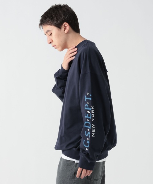 GEORGE'S(ジョージズ)の「インレイグラフィックスウェット(スウェット・メンズ・オフホワイト/ネイビー・MEDIUM/LARGE)」の17枚目の写真