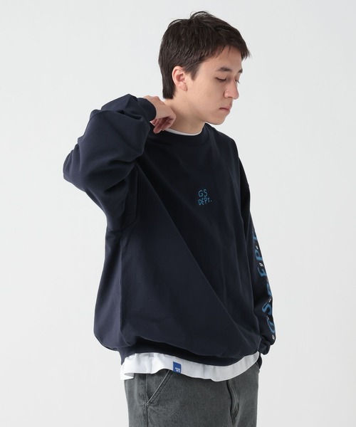 GEORGE'S(ジョージズ)の「インレイグラフィックスウェット(スウェット・メンズ・オフホワイト/ネイビー・MEDIUM/LARGE)」の20枚目の写真