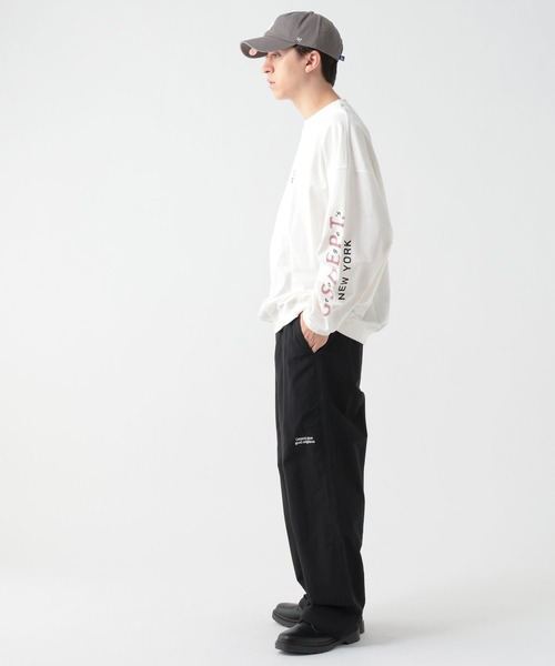 GEORGE'S(ジョージズ)の「インレイグラフィックスウェット(スウェット・メンズ・オフホワイト/ネイビー・MEDIUM/LARGE)」の3枚目の写真