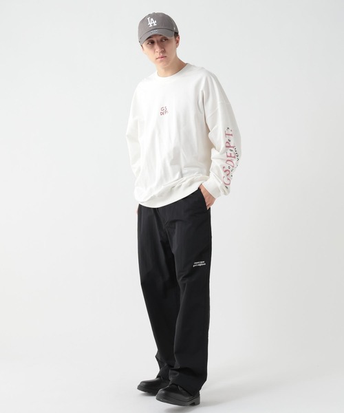 GEORGE'S(ジョージズ)の「インレイグラフィックスウェット(スウェット・メンズ・オフホワイト/ネイビー・MEDIUM/LARGE)」の6枚目の写真