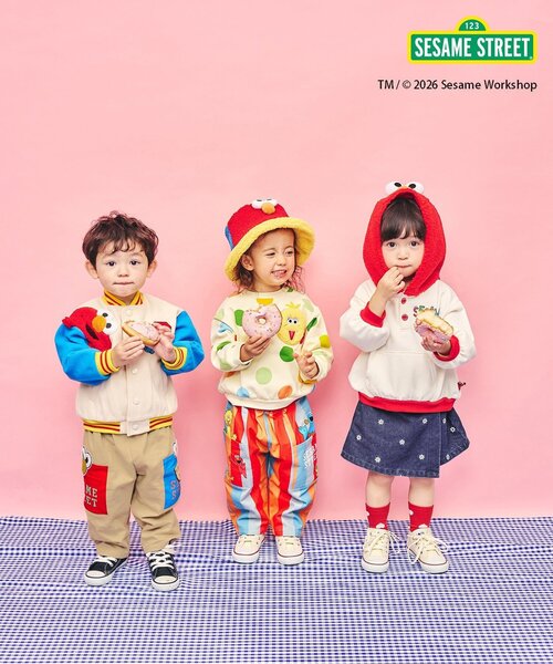 apres les cours（アプレレクール）の「ハート・デイジー刺繍ラップキュロット（その他パンツ・キッズ・ブルー/サックスブルー/チャコール・140/130/120/110/100/90/80）」の8枚目の写真