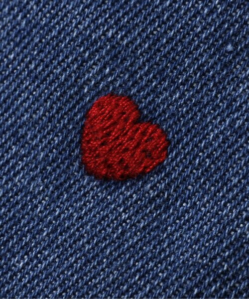 apres les cours（アプレレクール）の「ハート・デイジー刺繍ラップキュロット（その他パンツ・キッズ・ブルー/サックスブルー/チャコール・140/130/120/110/100/90/80）」の17枚目の写真