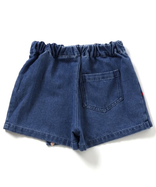 apres les cours（アプレレクール）の「ハート・デイジー刺繍ラップキュロット（その他パンツ・キッズ・ブルー/サックスブルー/チャコール・140/130/120/110/100/90/80）」の20枚目の写真