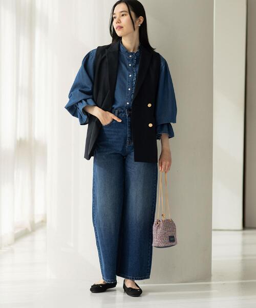 OPAQUE.CLIP（オペークドットクリップ）の「【2WAY】ツイードコンビミニショルダー（ショルダーバッグ・レディース・ブラック/ピンク系・00）」の19枚目の写真