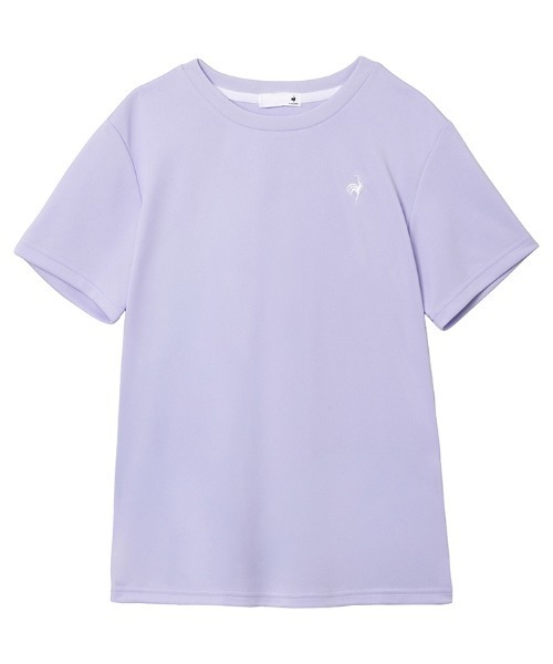 le coq sportif(ルコックスポルティフ)の「リサイクルポリエステル半袖Tシャツ(Tシャツ/カットソー・レディース・ネイビー/ホワイト/ブラック/ピンク/グレー/パープル・S/XL/L/M)」の5枚目の写真