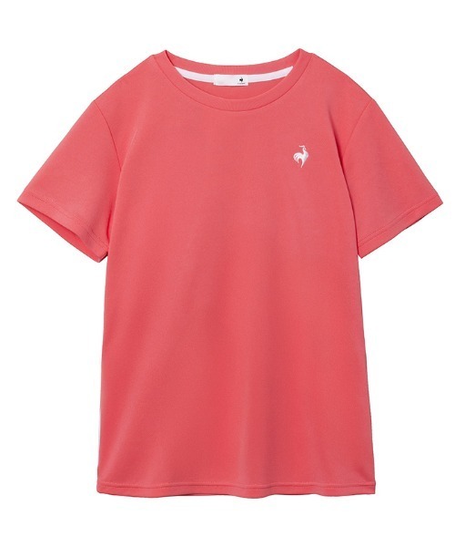le coq sportif(ルコックスポルティフ)の「リサイクルポリエステル半袖Tシャツ(Tシャツ/カットソー・レディース・ネイビー/ホワイト/ブラック/ピンク/グレー/パープル・S/XL/L/M)」の6枚目の写真