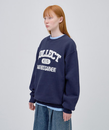 NCOVER（エヌカバー）の「コレクトロゴスウェットシャツネイビー（スウェット）」